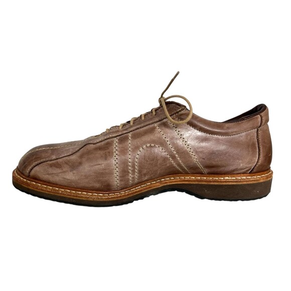 Allen Edmunds Brown Bicycle-toe Voyager Oxford Shoe 10.5 D Casual Walking Shoe main image 6